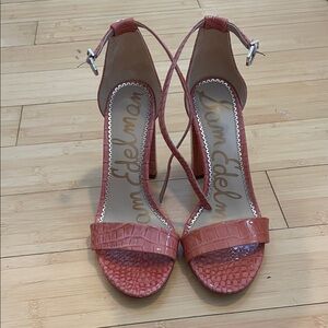 Sam Edelman Coral Pink Heels